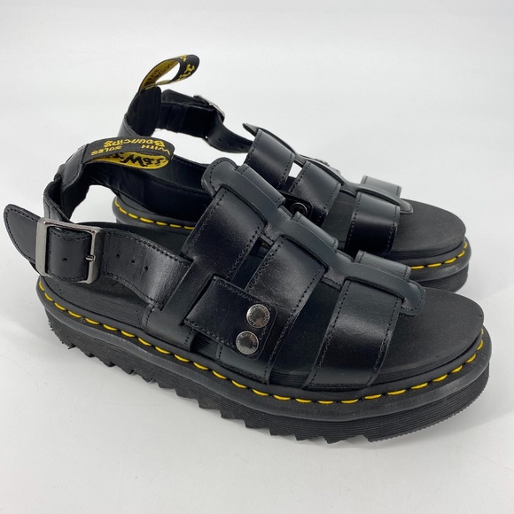 dr martens terry strap sandals